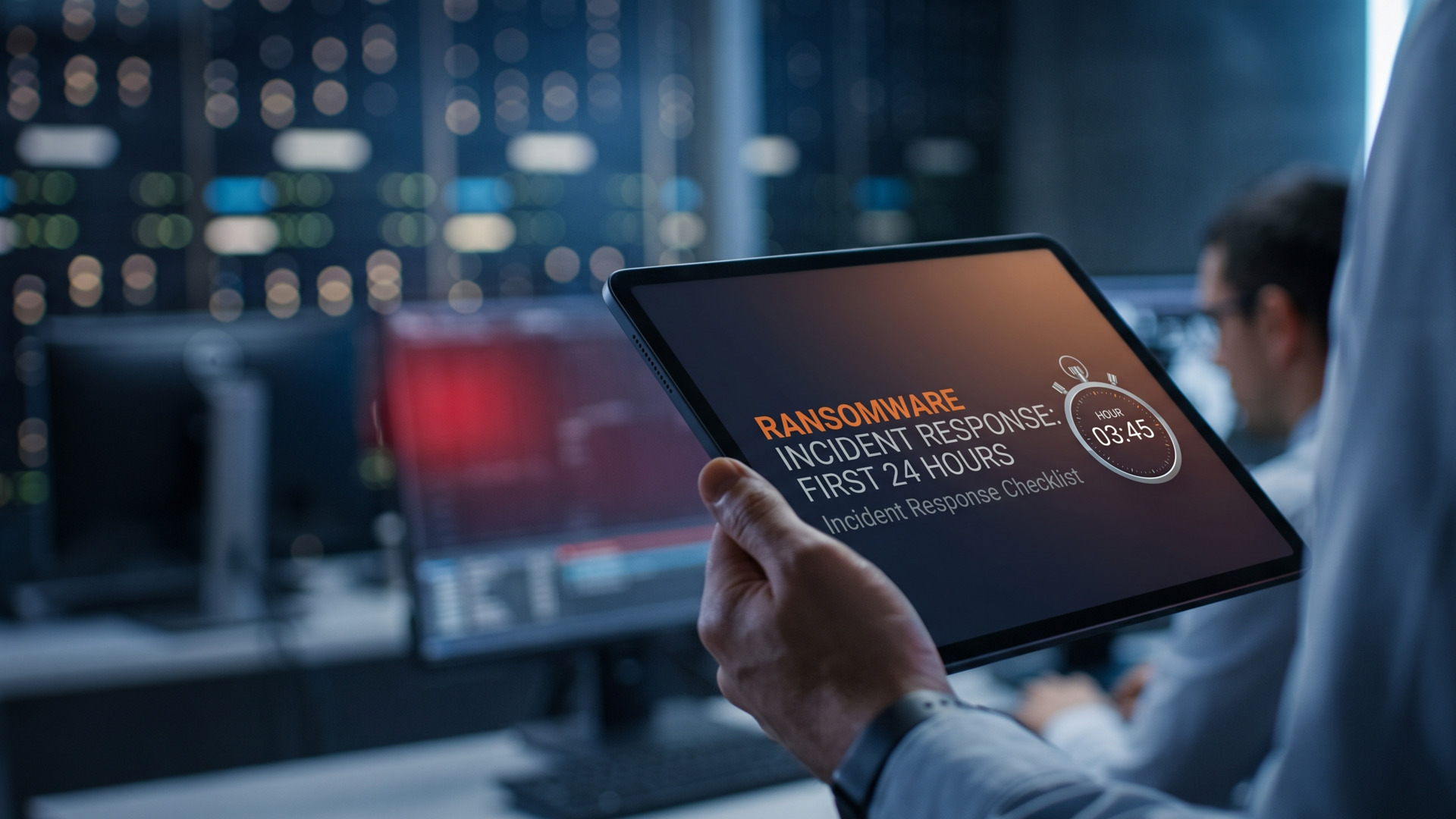 The First 24 Hours After a Ransomware Attack