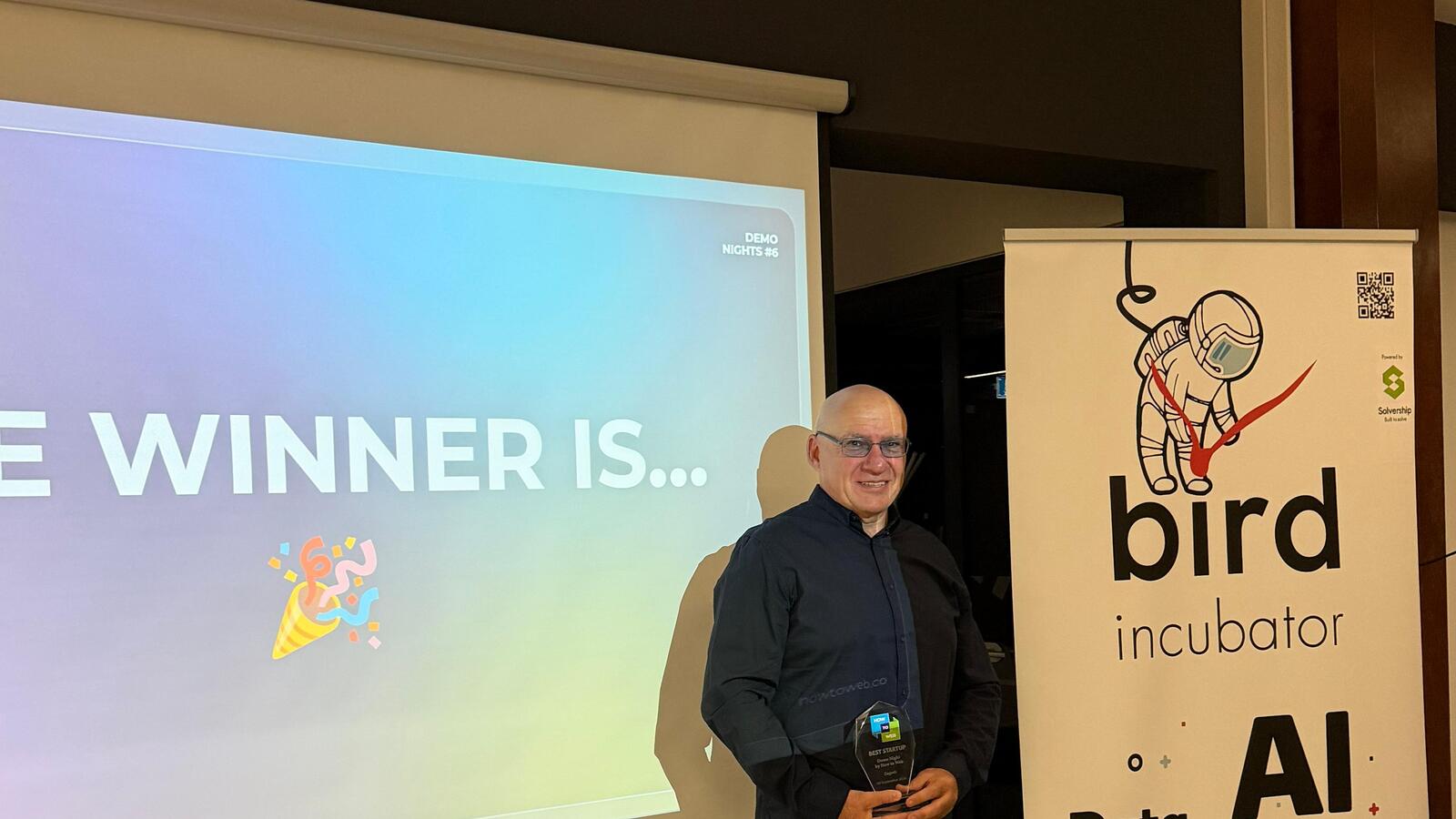 HyperBUNKER celebrates winning How to Web Demo Nights in Zagreb