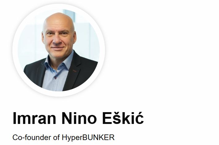 Imran Nino Eškić, Co-founder of HyperBUNKER